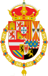 Escudo de Armas de Felipe II a Carlos II.svg