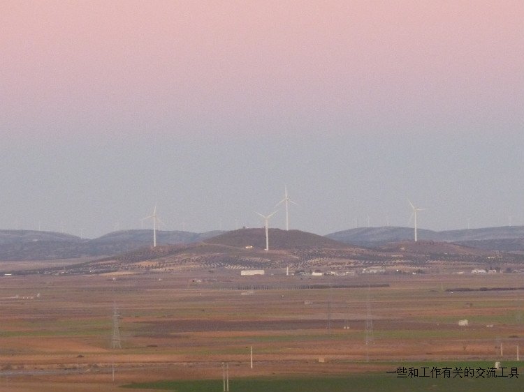 夕阳下，唐吉可德大战风车（20111224） - 欧洲漫步 - 欧洲漫步